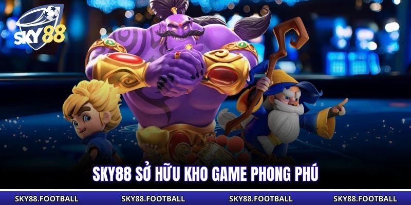 SKY88 sở hữu kho game phong phú